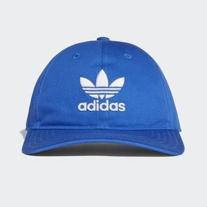 Blue adidas hat never worn